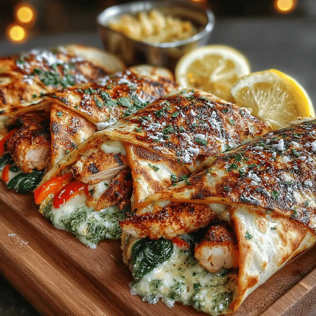 Grilled Chicken Pesto Wraps stand out as a delightful and nutritious meal choice, perfectly suited for various occasions, from a quick lunch to a family dinner or even an outdoor picnic. The appeal of wraps lies in their versatility; they can be easily customized to suit individual tastes and dietary preferences, making them a go-to option for many. This particular recipe combines the rich, aromatic flavors of fresh basil pesto with the hearty goodness of grilled chicken, complemented by crisp vegetables. The result is a satisfying wrap that is not only delicious but also packed with nutrients.