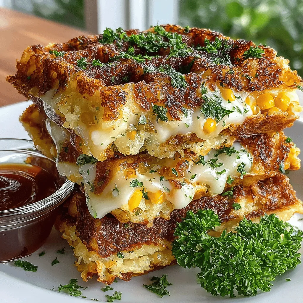 If you're on the hunt for a dish that perfectly marries comfort food with culinary creativity, look no further than the Sweet Corn & Cheddar Waffle Casserole. This innovative recipe takes the traditional concept of waffles and transforms it into a savory delight that is sure to impress family and friends alike. The crispy exterior of the waffles is complemented by the sweet crunch of corn and the rich, sharp flavor of cheddar cheese, creating a unique combination of flavors and textures that is simply irresistible.