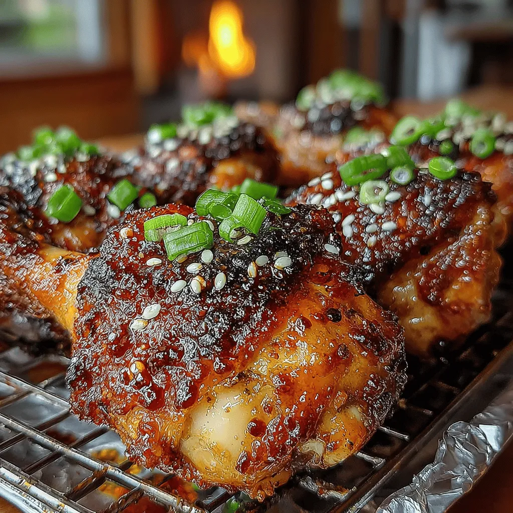 When it comes to weeknight dinners or casual gatherings, few dishes can compete with the irresistible allure of chicken drumsticks glazed in a sticky honey garlic sauce. This Sweet & Savory Sticky Honey Garlic Chicken Drumsticks recipe is not just a feast for the taste buds; it’s also a culinary experience that brings together the rich flavors of sweet honey, savory soy sauce, and aromatic garlic. The combination of these ingredients results in a dish that is both comforting and exciting, making it a favorite among families and food lovers alike.