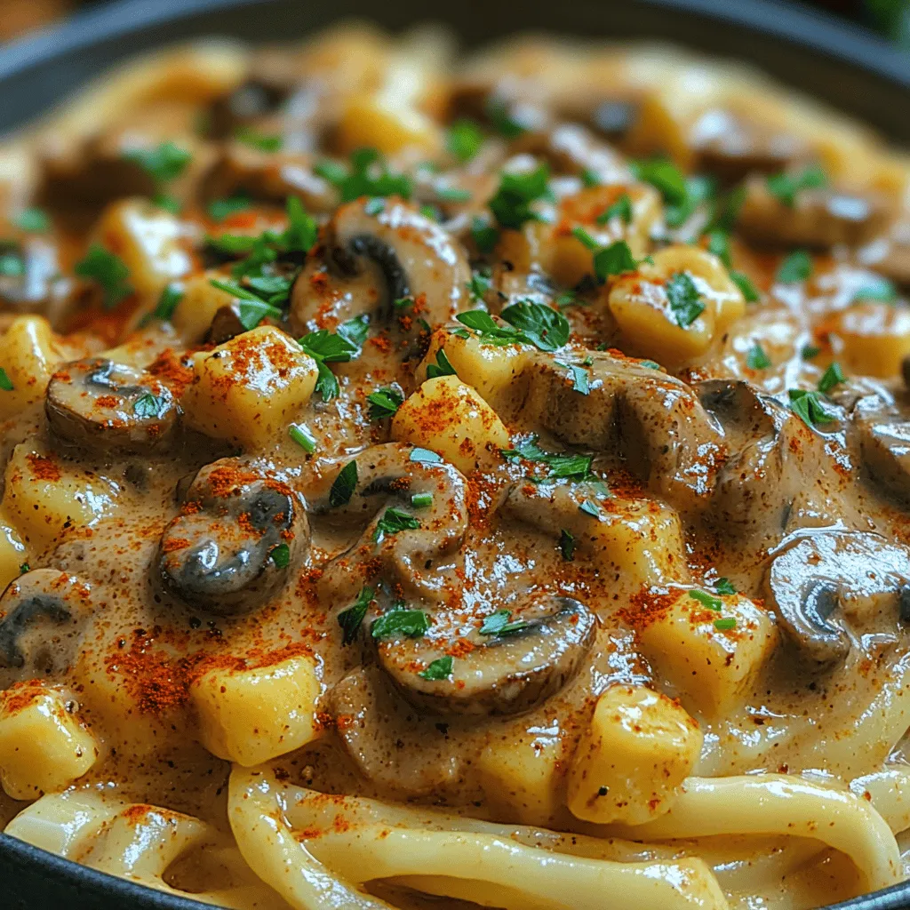 Mushroom stroganoff stands out as a quintessential dish that embodies comfort and satisfaction. This creamy concoction, traditionally rich and savory, is not only a culinary delight but also a versatile recipe that seamlessly integrates into both vegetarian and plant-based diets. Whether you’re preparing a cozy weeknight dinner, hosting a special occasion, or meal prepping for a busy week ahead, mushroom stroganoff is an ideal choice that promises to please a variety of palates.