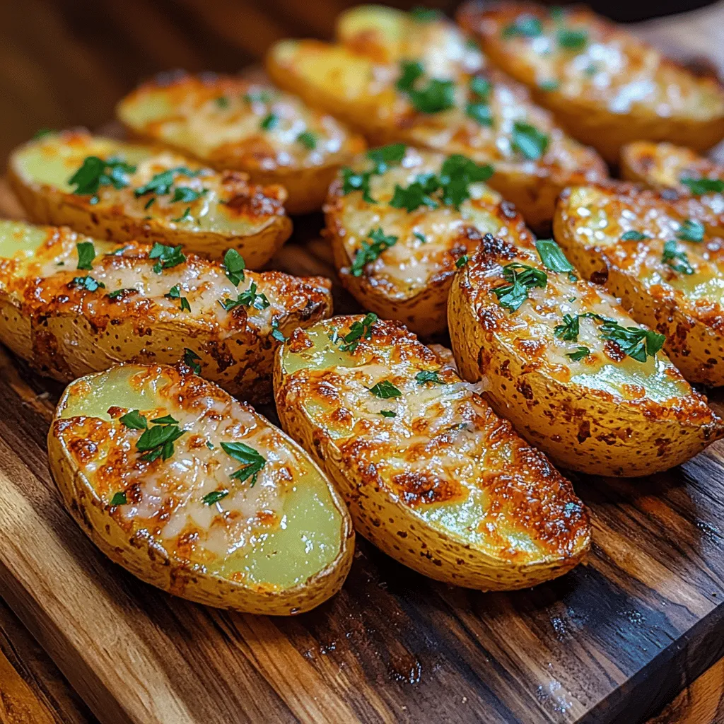 Potato wedges are a beloved comfort food, and when they are transformed into Crispy Garlic Parmesan Potato Wedges, they become an irresistible treat that elevates any meal or snack time. This recipe features the perfect blend of crispy texture and rich flavors, making it a favorite among family and friends. Crispy Garlic Parmesan Potato Wedges are not just a side dish; they can stand alone as a delightful appetizer or a satisfying snack. Their versatility is one of the many reasons they are so appealing.