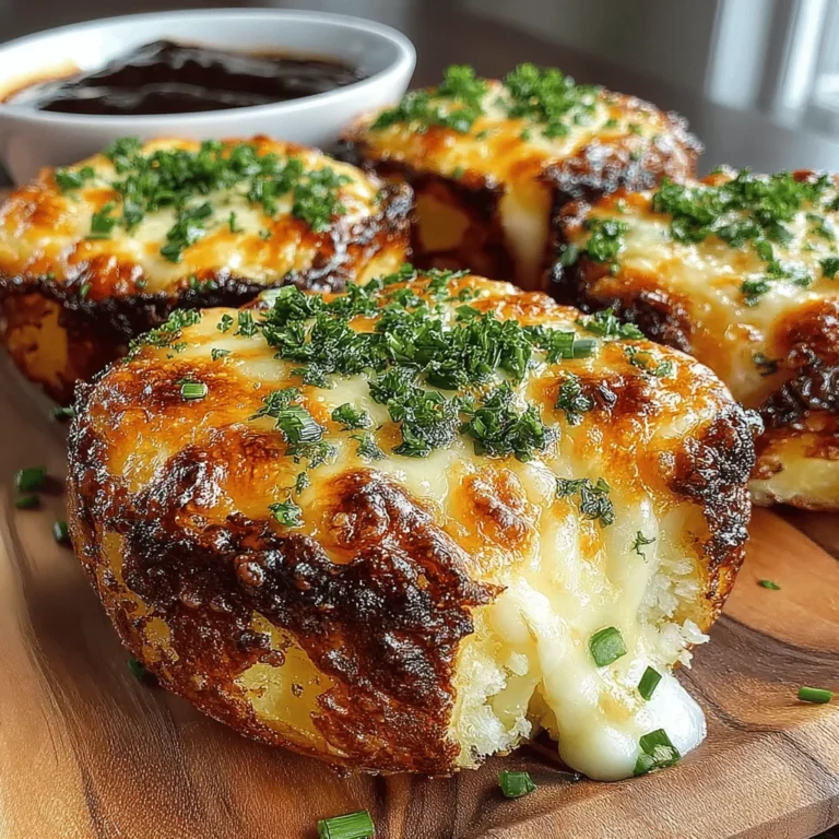 If you’re looking for a recipe that combines comfort, flavor, and versatility, look no further than Cheesy Delight: Savory Baked Cheddar Potato Rounds. This delightful dish brings together the earthy richness of potatoes with the bold flavor of sharp cheddar cheese, creating a snack or side that is sure to please everyone at the table. Whether you’re a potato lover, a snack enthusiast, or an avid home cook seeking new culinary adventures, these baked potato rounds are a perfect match for your tastes.