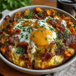 Breakfast is often heralded as the most important meal of the day, and for good reason. It sets the tone for our energy levels, mood, and overall productivity. Among the myriad of breakfast choices available, the Maple Bacon Sweet Potato Breakfast Bake stands out as a remarkable dish that artfully combines distinct flavors and textures. This delightful bake harmonizes the sweetness of maple syrup and sweet potatoes with the savory crunch of bacon, creating a breakfast experience that is both indulgent and nourishing.