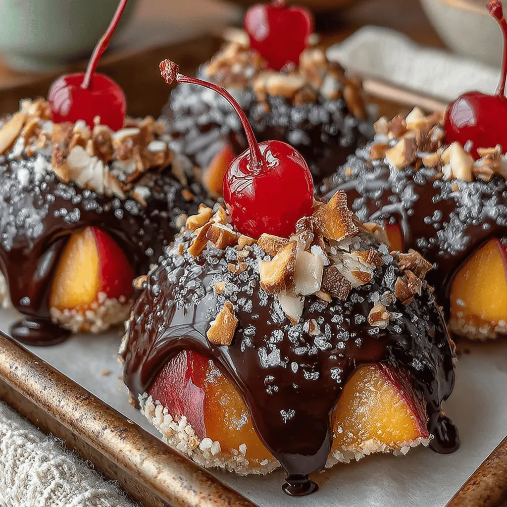 There's an undeniable joy that comes from pairing rich chocolate with fresh fruit. The harmonious blend of flavors and textures creates an irresistible treat that captivates dessert lovers everywhere. Among the myriad of chocolate-fruit pairings, Choco-Peach Bliss Bites stand out as a delightful option that combines the sweetness of ripe peaches with the decadence of dark chocolate. These bite-sized goodies are not only a pleasure to eat but also cater to those mindful of their health, making them a perfect choice for health-conscious dessert enthusiasts.