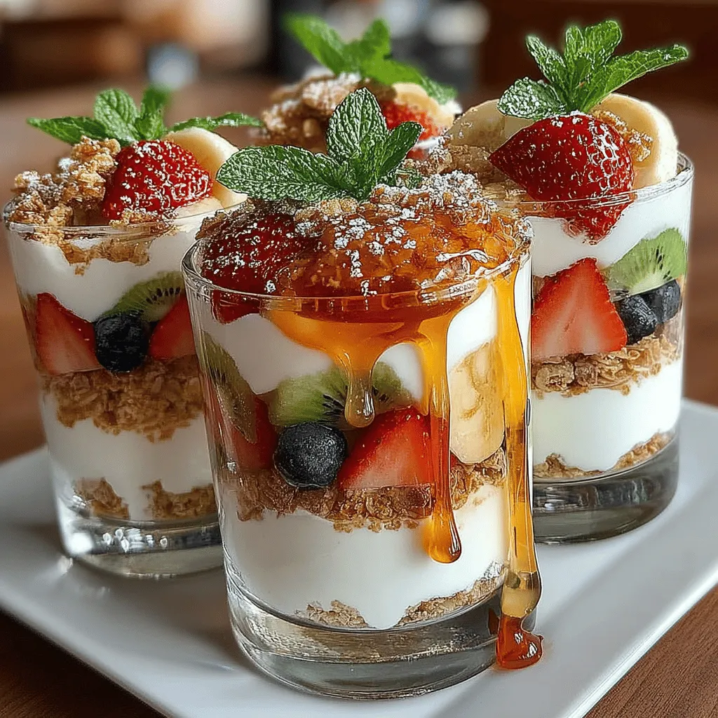 When it comes to sweetening your Sunny Morning Fruit & Yogurt Parfaits, the choice of natural sweetener can significantly impact both flavor and health benefits. Two popular options are honey and maple syrup.
