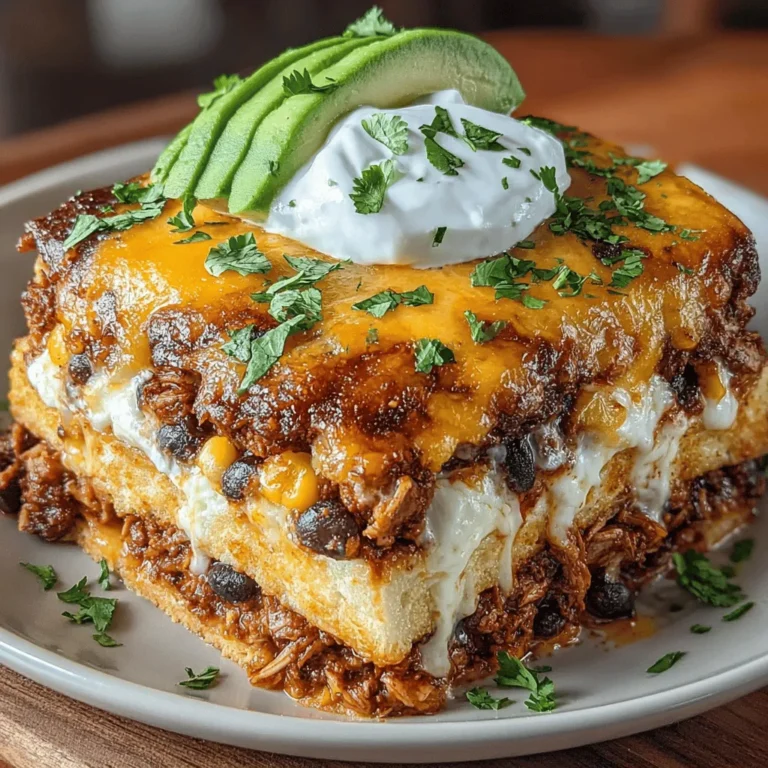 When it comes to family dinners, the Fiesta Chicken Burrito Bake stands out as a vibrant and hearty dish that brings a burst of flavor to your table. Perfect for gatherings, meal prep, or just a cozy night in, this recipe encapsulates the essence of a traditional burrito while simplifying the preparation process. Imagine layers of tender, seasoned chicken, savory black beans, sweet corn, and gooey cheese all enveloped in a warm tortilla—this dish is not just a meal; it’s an experience that tantalizes the taste buds and satisfies the soul.