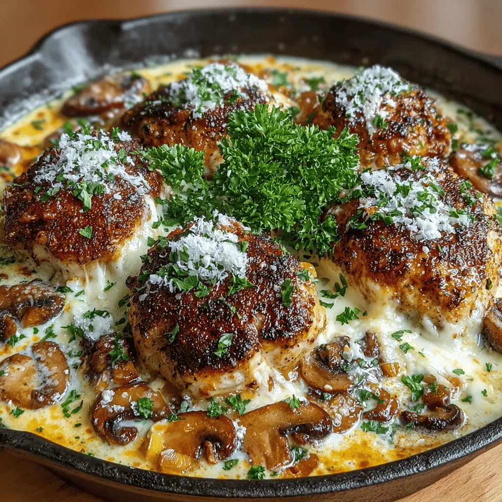 When it comes to quick and satisfying dinner options, the Creamy Cajun Mushroom Chicken Bake stands out as a delicious choice that is both simple to prepare and bursting with flavor. This dish marries the rich, robust flavors of Cajun seasoning with the comforting creaminess of a baked sauce, enveloping tender chicken breasts and savory mushrooms. It is the perfect recipe for families seeking a hearty meal that can be whipped up on a busy weeknight, bringing a touch of Southern comfort food to the dinner table.