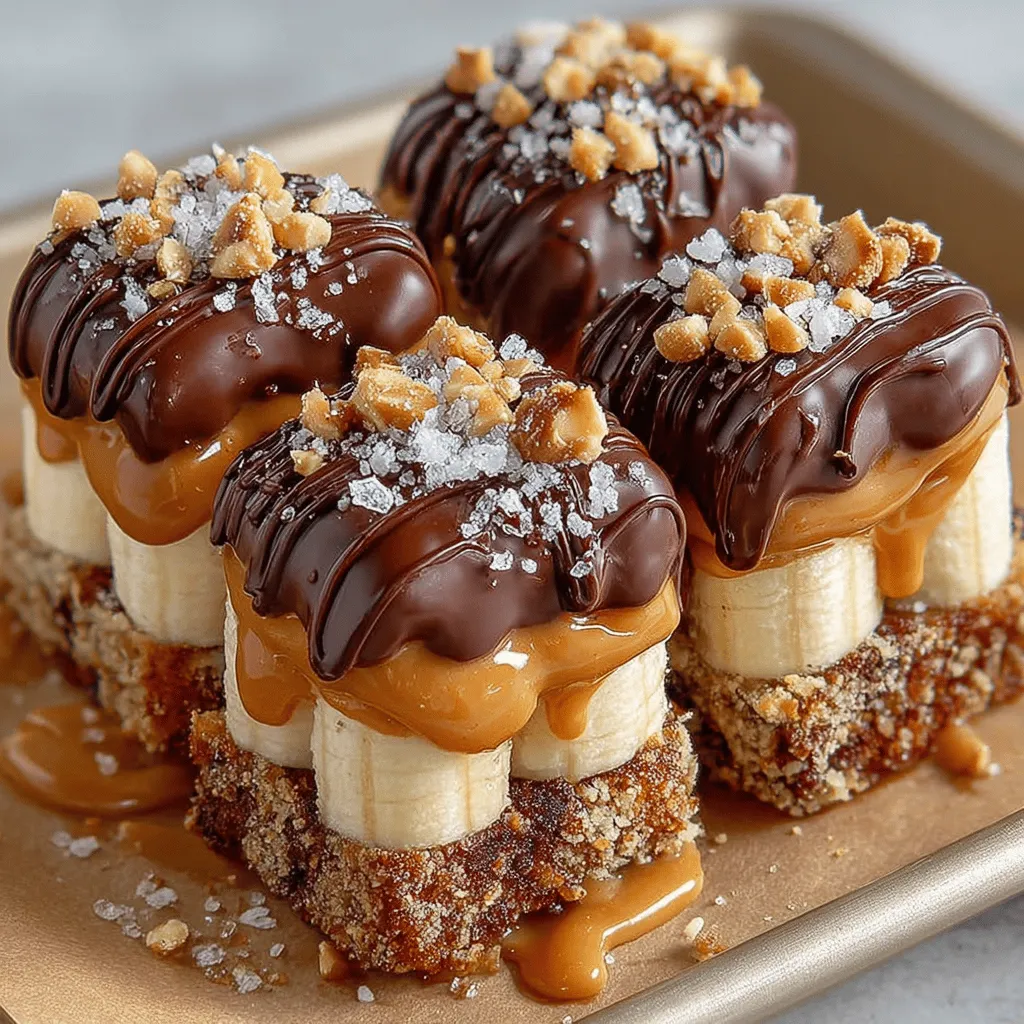 In a world where indulgence often clashes with health, frozen desserts have emerged as a sweet solution to satisfy cravings without compromising nutritional values. Enter the Choco-Peanut Bliss Banana Snickers Pops – a delightful treat that marries the rich flavors of chocolate and peanut butter with the natural sweetness of bananas. This recipe not only pleases the palate but also offers a healthier alternative to traditional ice cream bars, making it perfect for families, kids, and health-conscious individuals alike.