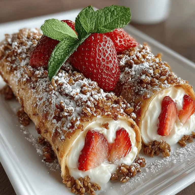When it comes to satisfying your sweet tooth, few desserts can rival the delightful combination of fresh strawberries and creamy goodness found in Sweet Strawberry Dreams. This roll-up recipe is not only visually appealing but also tantalizes the taste buds with its harmonious blend of flavors and textures. Whether enjoyed as a snack, dessert, or even a breakfast treat, these roll-ups are sure to become a family favorite.