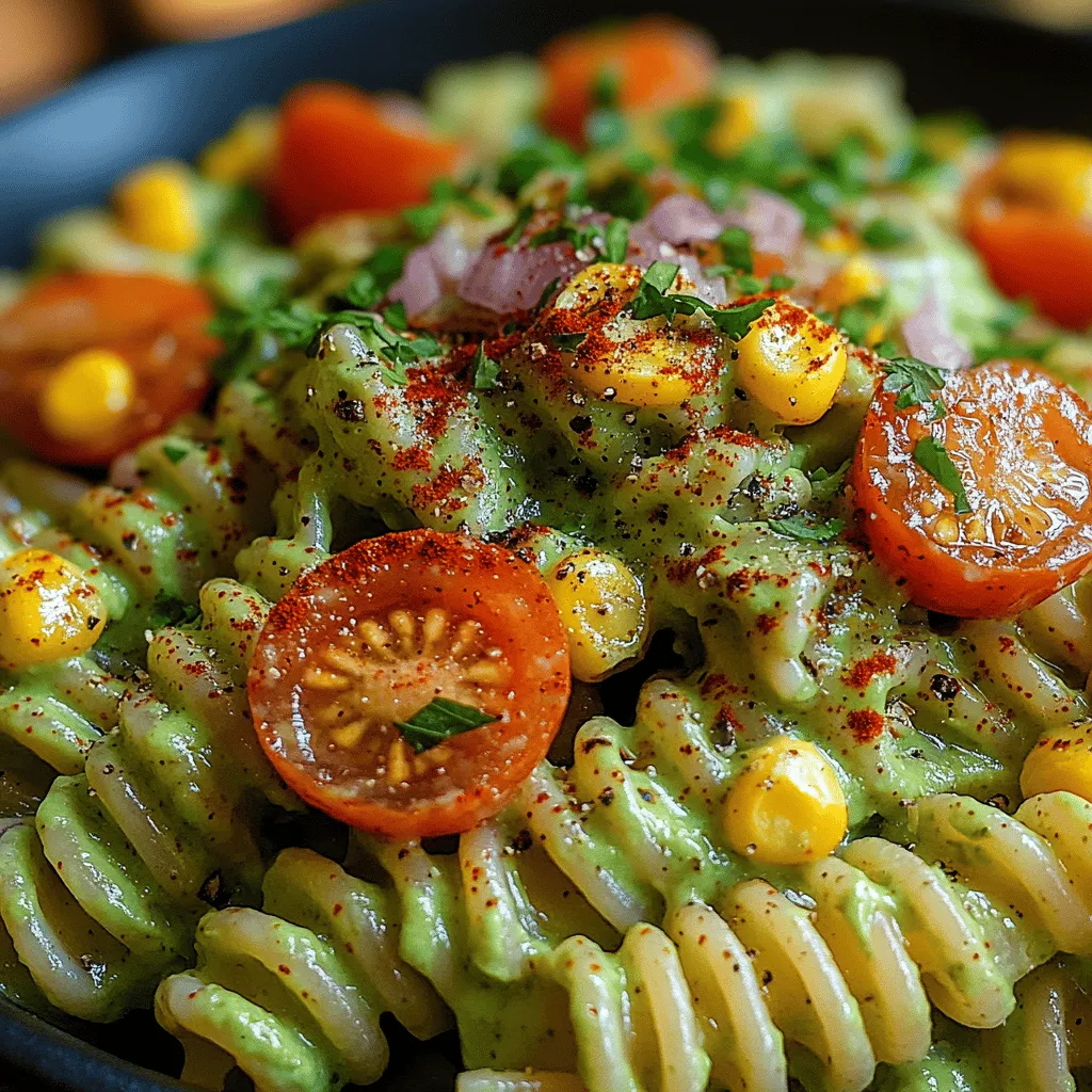 Creamy Avocado Ranch Pasta is a delightful fusion dish that brings together the rich, buttery flavor of ripe avocados with the zesty notes of ranch dressing. This dish is not only a feast for the taste buds but also a celebration of wholesome ingredients that make it a favorite among health-conscious food lovers. With its vibrant colors and creamy texture, this pasta dish is perfect for those seeking a nutritious yet satisfying meal.