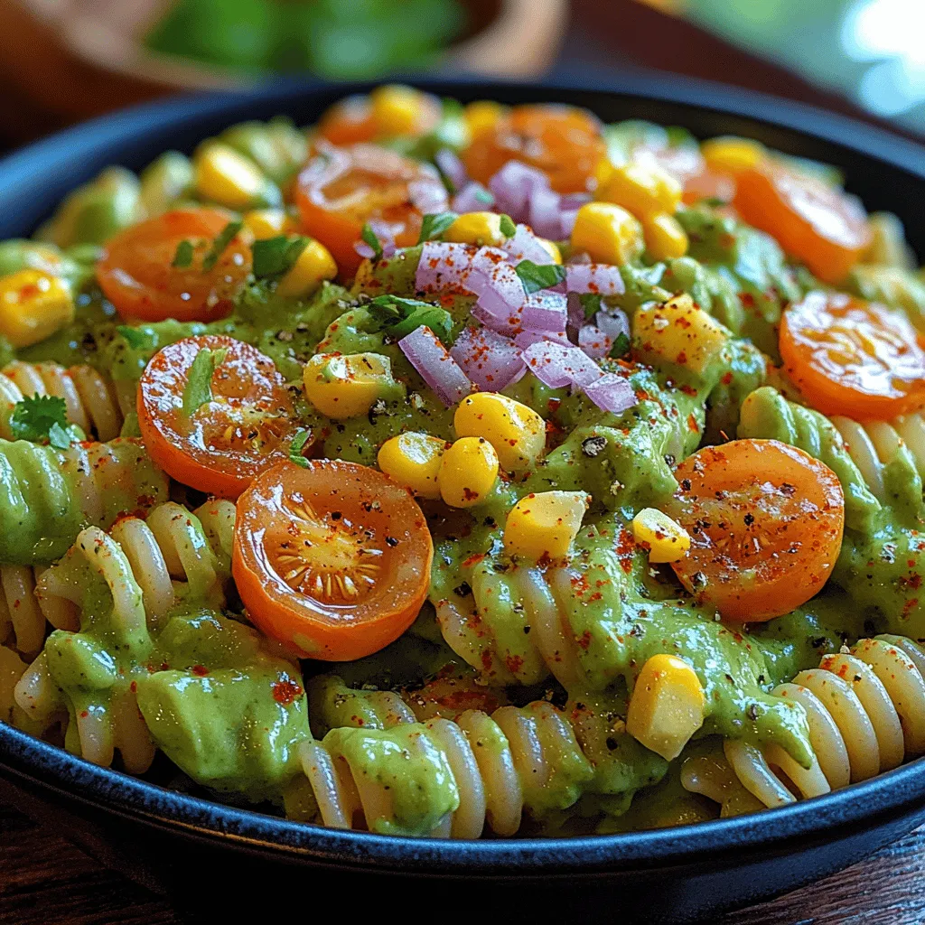 Creamy Avocado Ranch Pasta is a delightful fusion dish that brings together the rich, buttery flavor of ripe avocados with the zesty notes of ranch dressing. This dish is not only a feast for the taste buds but also a celebration of wholesome ingredients that make it a favorite among health-conscious food lovers. With its vibrant colors and creamy texture, this pasta dish is perfect for those seeking a nutritious yet satisfying meal.