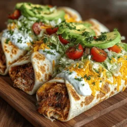 To create the perfect Cool & Crisp Chicken Ranch Wraps, starting with the chicken is essential. Begin by selecting your chicken breast, ensuring it is fresh and high-quality. You can either grill, bake, or sauté the chicken for optimal flavor. Here’s a simple method for preparing the chicken: