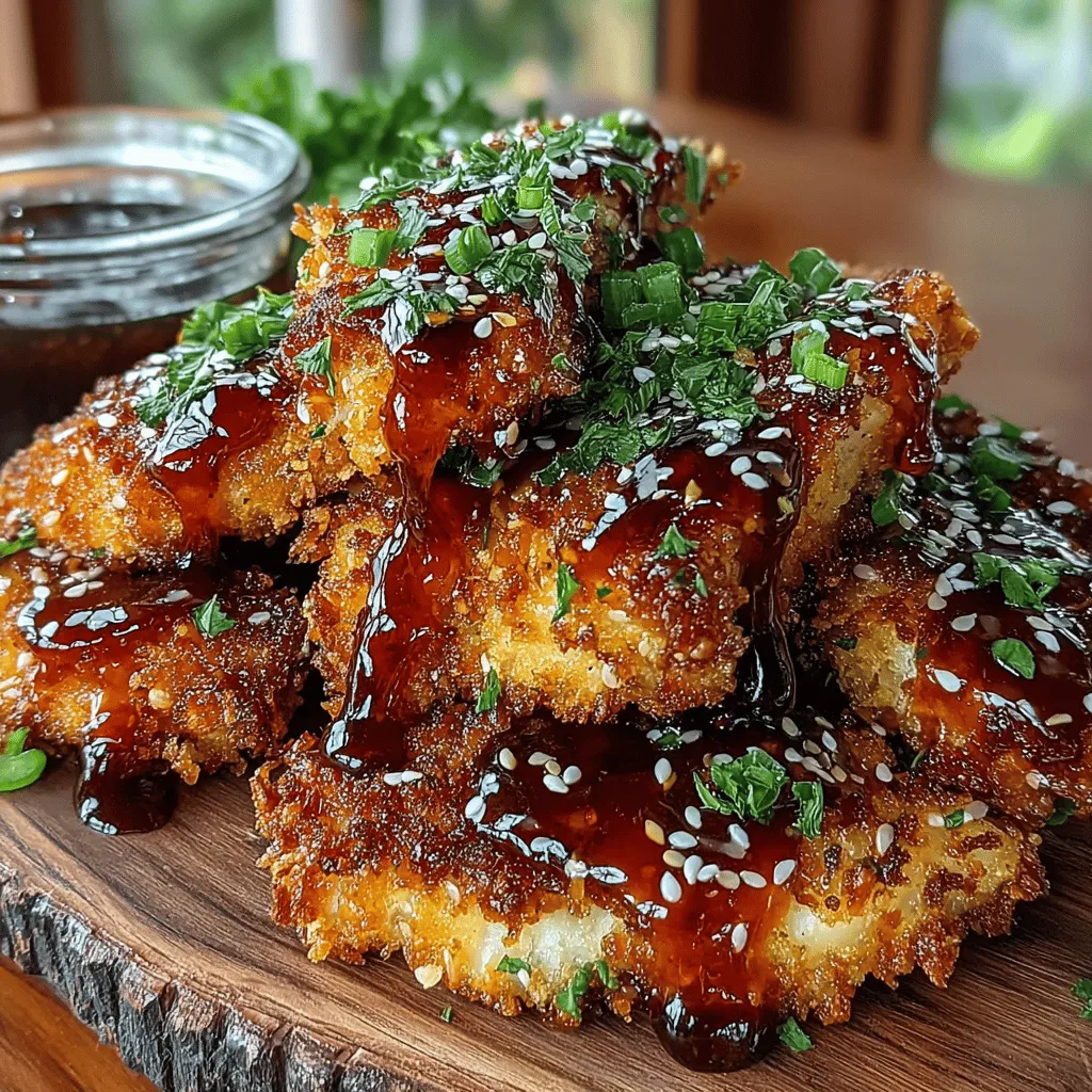 If you're in search of a dish that beautifully marries sweet and spicy flavors, look no further than Sticky Sriracha Honey Chicken Tenders. This recipe has carved a niche for itself as a crowd-pleaser, making it an ideal choice for family dinners, game-day gatherings, or even a cozy night in. These chicken tenders are not just a meal; they are an experience, offering the perfect balance of heat from the Sriracha and sweetness from the honey, all wrapped in a crispy, golden coating.