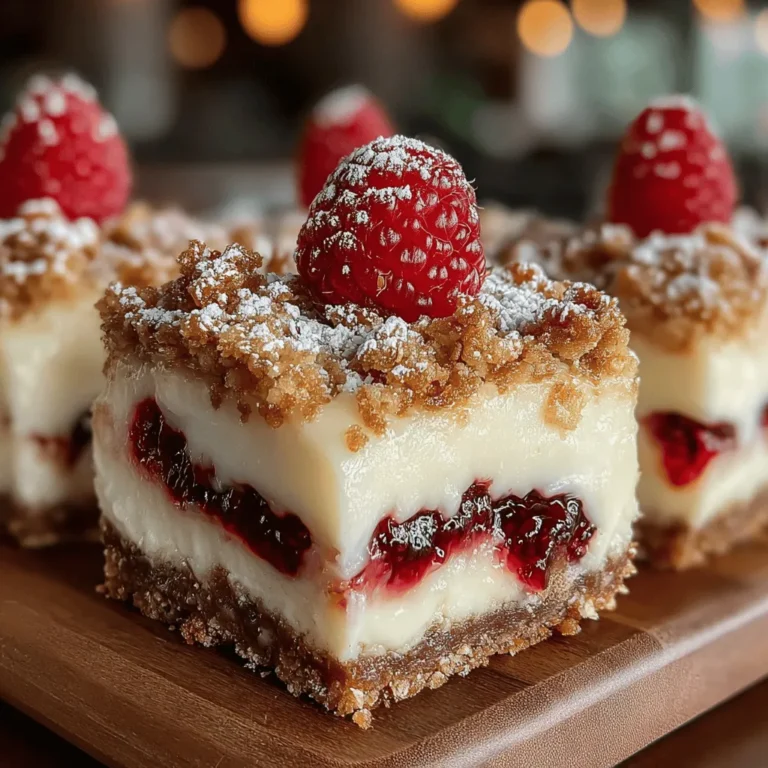 Desserts have an enchanting ability to bring people together, often captivating us with their rich flavors and diverse textures. The perfect dessert strikes a balance between sweet and savory, light and indulgent. Among the plethora of dessert options, Raspberry Oatmeal Cheesecake Bars stand out as a delightful fusion that transcends the ordinary cheesecake experience. This innovative twist offers a harmonious blend of creamy cheesecake and a hearty oatmeal crust, making it an irresistible treat for any occasion.
