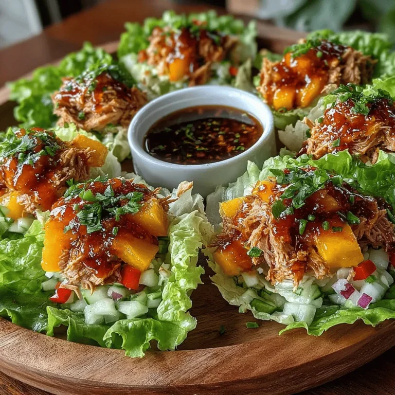 In an era where health-conscious eating is becoming more prevalent, the search for delicious yet nutritious meals is at the forefront of culinary trends. Low-carb diets, in particular, have gained immense popularity, leading many to seek out alternatives to traditional high-carb meals. One such delightful alternative is the Tuna Lettuce Wraps with Peach Glaze—a dish that beautifully marries vibrant, fresh ingredients with a unique flavor profile that tantalizes the taste buds.