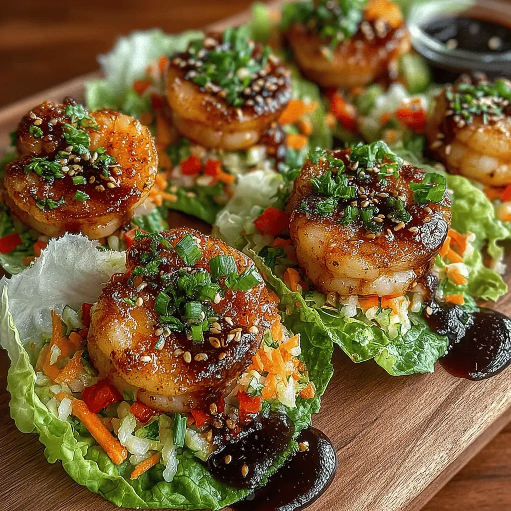 In the world of healthy and flavorful dining, Shrimp Lettuce Wraps with Blueberry Glaze stand out as a vibrant and delicious option. This dish is not just visually appealing; it harmoniously balances taste and nutrition, making it an ideal choice for those who seek lighter meals without compromising on flavor. Whether you're planning a light lunch, a casual dinner, or an impressive appetizer for your next gathering, these wraps promise to delight your palate and impress your guests.