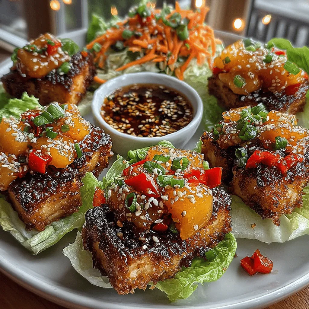 Lettuce wraps have emerged as a beloved dish among health enthusiasts and foodies alike, celebrated for their fresh, vibrant flavors and versatility. As a low-carb alternative to traditional wraps or tortillas, they offer a delightful way to enjoy a variety of fillings without sacrificing taste or nutrition. In this article, we will dive into the delicious realm of Tofu Lettuce Wraps with Peach Glaze, a unique recipe that marries savory tofu with a sweet and tangy peach glaze, appealing to both vegans and non-vegans.