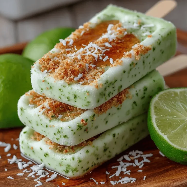 As the warmth of summer envelops us, nothing quite beats the joy of indulging in a cool, refreshing treat. Homemade popsicles are an excellent way to embrace the season’s flavors while having fun in the kitchen. They allow for creativity and customization, making them a popular choice for families looking to beat the heat. Among the myriad of flavors to choose from, the Zesty Lime Delight Creamy Popsicles stand out with their invigorating combination of lime and coconut. This delightful recipe not only quenches your thirst but also tantalizes your taste buds, bringing a burst of flavor that feels like a sun-soaked day at the beach.