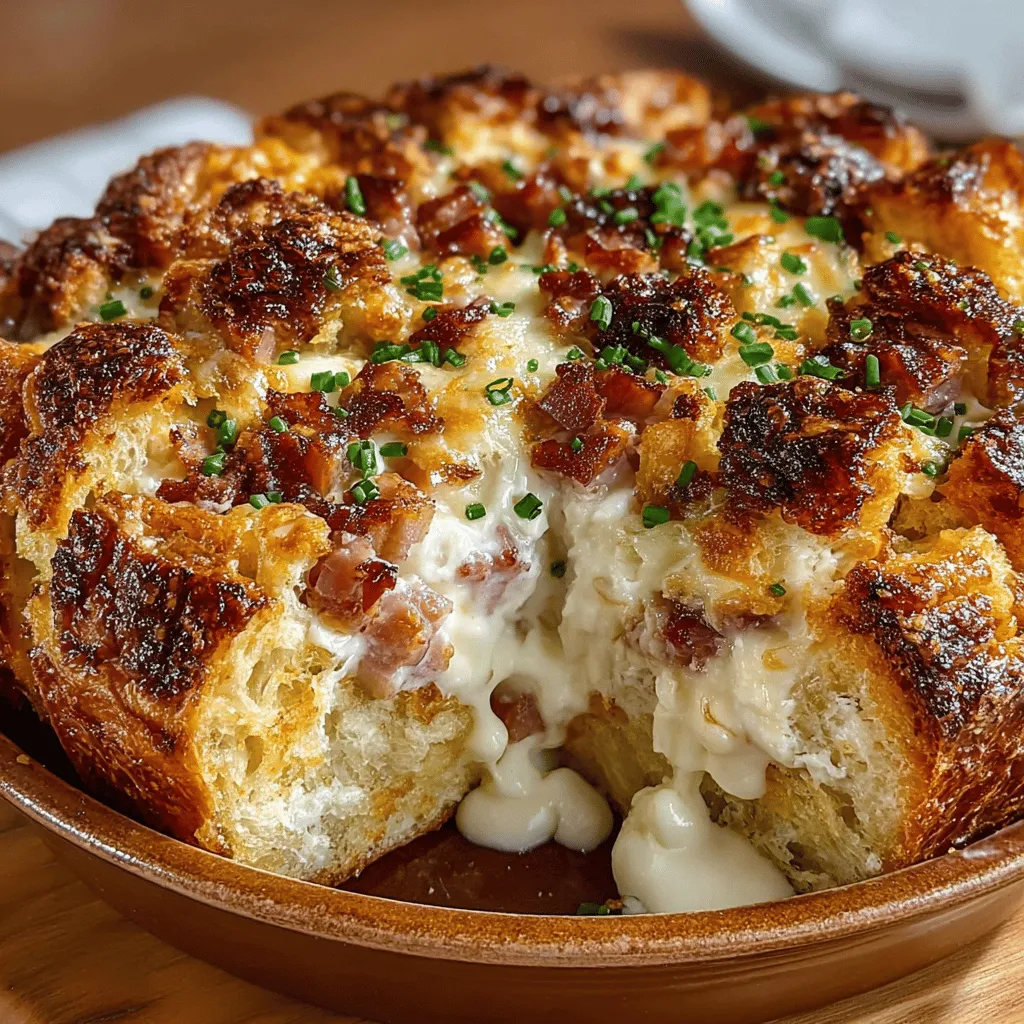 The beauty of the Ham & Swiss Croissant Casserole lies in its simple yet flavorful ingredients. Each component contributes to the overall comfort and satisfaction of the dish: