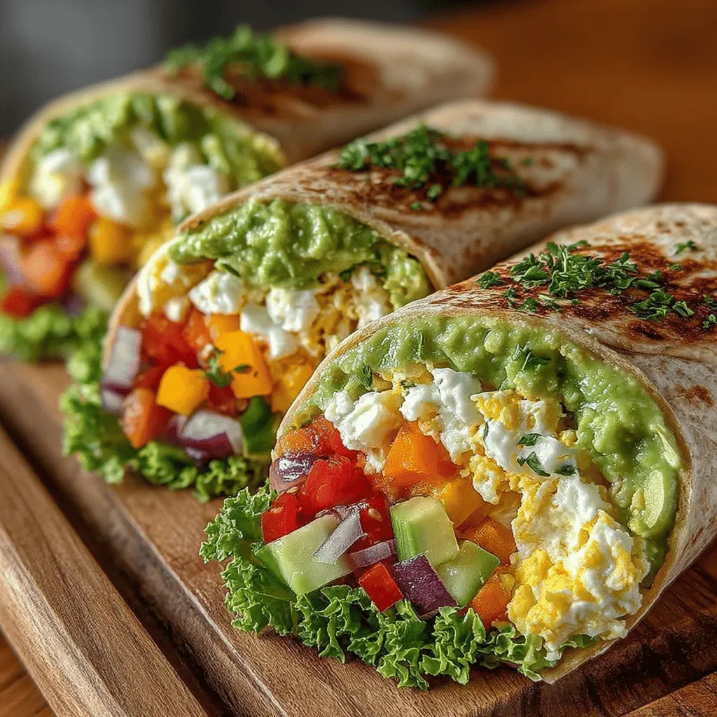 In today’s fast-paced world, finding a healthy, satisfying meal that’s easy to prepare can feel like a challenge. With the growing interest in nutritious eating, many are turning to quick yet wholesome recipes that cater to busy lifestyles. Enter the Creamy Avocado Egg Salad Wraps: a delightful fusion of flavors and textures that combines the creaminess of ripe avocados with the protein-packed goodness of hard-boiled eggs. These wraps are not only nutritious but also quick to make, requiring just 15 minutes of prep time, making them an ideal choice for lunch, dinner, or even a snack.