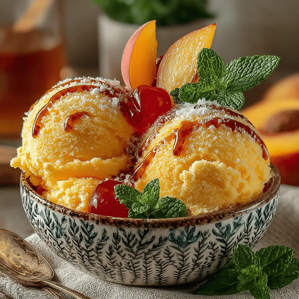 Chilling your peach mixture before freezing is a vital step that significantly enhances the overall flavor of your sorbet. By allowing the mixture to chill, you enable the flavors to meld together, resulting in a more vibrant and rich taste. Additionally, chilling helps to improve the texture of the sorbet, making it smoother and creamier upon freezing.