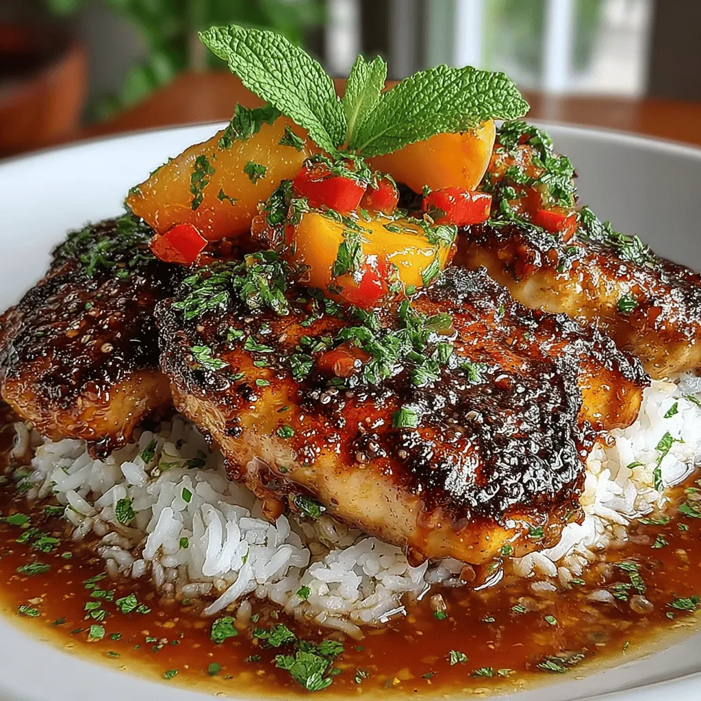 As the sun shines brighter and the days stretch longer, summer invites us to celebrate the vibrant flavors of the season. One dish that perfectly embodies this spirit is Peach Glazed Chicken. This delightful recipe combines the sweet, juicy essence of fresh peaches with tender, savory chicken, creating a harmony of flavors that is both refreshing and satisfying. The appeal of this dish lies not only in its taste but also in its simplicity—perfect for those warm evenings when you want to spend more time outdoors and less time in the kitchen.