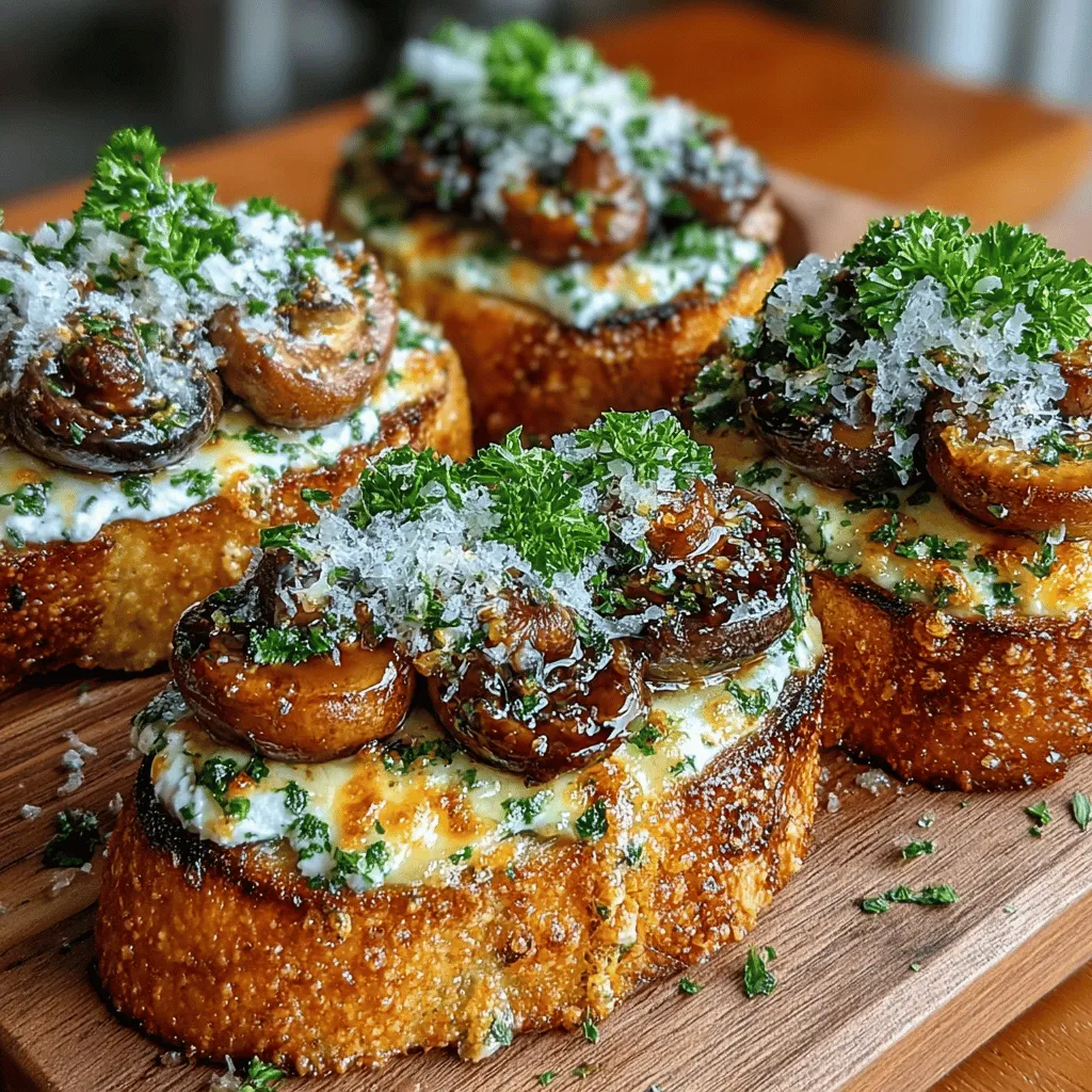 In the realm of culinary delights, few dishes manage to strike the perfect balance between simplicity and sophistication quite like Savory Parmesan Roasted Mushroom Toasts. This delectable recipe is more than just a meal; it’s an experience that showcases the rich flavors and textures of roasted mushrooms, complemented by the nutty undertones of Parmesan cheese. Whether you're preparing for a casual get-together or seeking a light yet satisfying meal, these toasts are a versatile option that will please any palate.