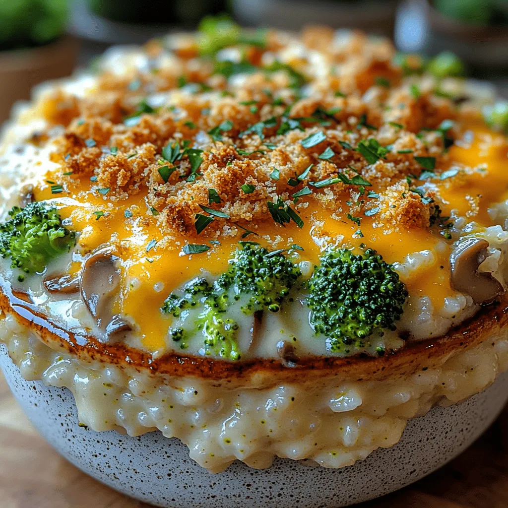 Preheating your oven is a crucial step in ensuring that your Cheesy Broccoli Bliss Rice Bake cooks evenly. An oven that is too cool can lead to undercooked centers, while an overly hot oven may result in burnt tops and edges. Aim to preheat your oven to 375°F (190°C). This temperature is perfect for baking dishes that require a golden, bubbly top, allowing the cheese to melt beautifully while the broccoli retains its vibrant color and nutrients.