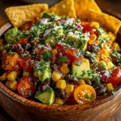 Salsas have long been a cherished staple in various cuisines, particularly in Latin American dishes where they serve as a vibrant accompaniment to a multitude of meals. Their versatility allows for a plethora of ingredients, making it easy to customize flavors to suit any palate. Among the myriad of salsa recipes, the refreshing chilled corn and black bean salsa stands out for its bright colors, satisfying textures, and wholesome ingredients. This dish not only brings a burst of flavor but also packs a nutritional punch, making it an excellent choice for health-conscious food lovers.