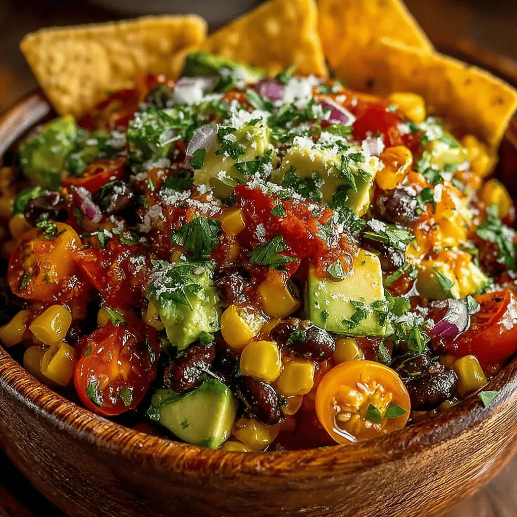 Salsas have long been a cherished staple in various cuisines, particularly in Latin American dishes where they serve as a vibrant accompaniment to a multitude of meals. Their versatility allows for a plethora of ingredients, making it easy to customize flavors to suit any palate. Among the myriad of salsa recipes, the refreshing chilled corn and black bean salsa stands out for its bright colors, satisfying textures, and wholesome ingredients. This dish not only brings a burst of flavor but also packs a nutritional punch, making it an excellent choice for health-conscious food lovers.