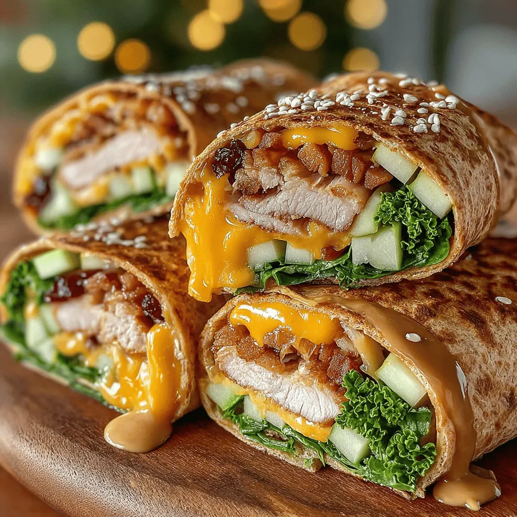 In today's fast-paced world, finding meals that are both delicious and nutritious can be a challenge. Enter the Savory Turkey Apple Wraps with Honey Mustard Delight—an innovative recipe that perfectly marries the savory richness of turkey with the crisp, refreshing sweetness of apples. This dish not only tantalizes the taste buds but also offers a variety of health benefits, making it an ideal choice for busy weeknights or a quick lunch option.