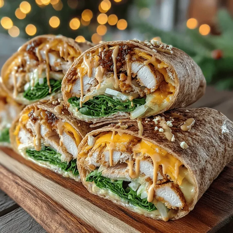 In today's fast-paced world, finding meals that are both delicious and nutritious can be a challenge. Enter the Savory Turkey Apple Wraps with Honey Mustard Delight—an innovative recipe that perfectly marries the savory richness of turkey with the crisp, refreshing sweetness of apples. This dish not only tantalizes the taste buds but also offers a variety of health benefits, making it an ideal choice for busy weeknights or a quick lunch option.