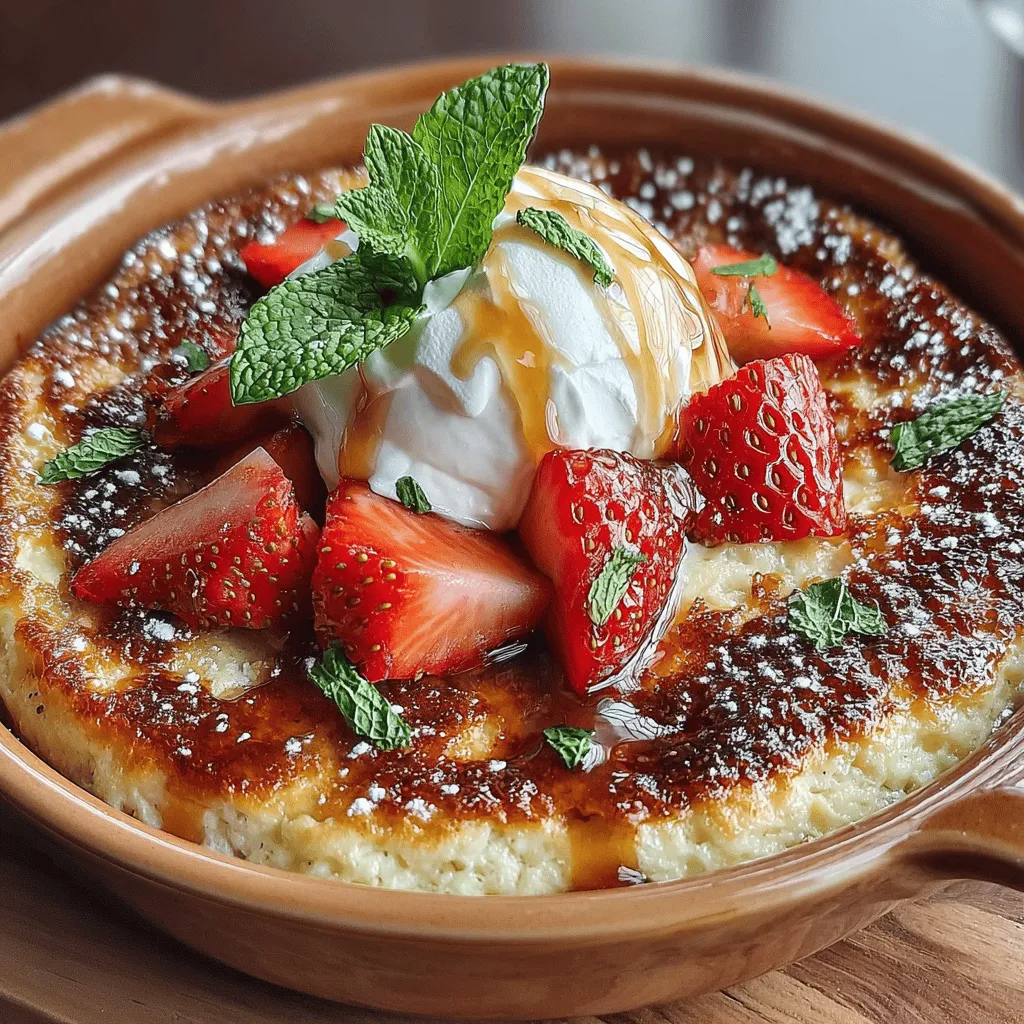 Preheating your oven is a crucial step in baking that should never be overlooked. The importance of achieving the right temperature cannot be understated, as it directly influences the texture and overall outcome of your baked goods. For Baked Strawberry Vanilla Oats, set your oven to 350°F (175°C). This temperature ensures that the oats cook evenly, allowing the strawberries to soften and the vanilla flavor to infuse throughout the dish. A properly preheated oven helps create a beautifully golden top and ensures the oats set correctly, yielding a delightful breakfast treat.