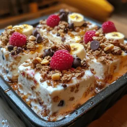 One of the most important steps in making Frozen Yogurt Honey Crunch Squares is lining your baking dish with parchment paper. This simple step ensures that your frozen squares come out easily without sticking to the sides of the dish. Choose a dish that fits the volume of your yogurt mixture; a 9x9-inch square baking pan works perfectly. Cut a piece of parchment paper long enough to cover the bottom and sides, allowing some overhang. This overhang will serve as a handle, making it easy to lift the squares out once they are frozen.
