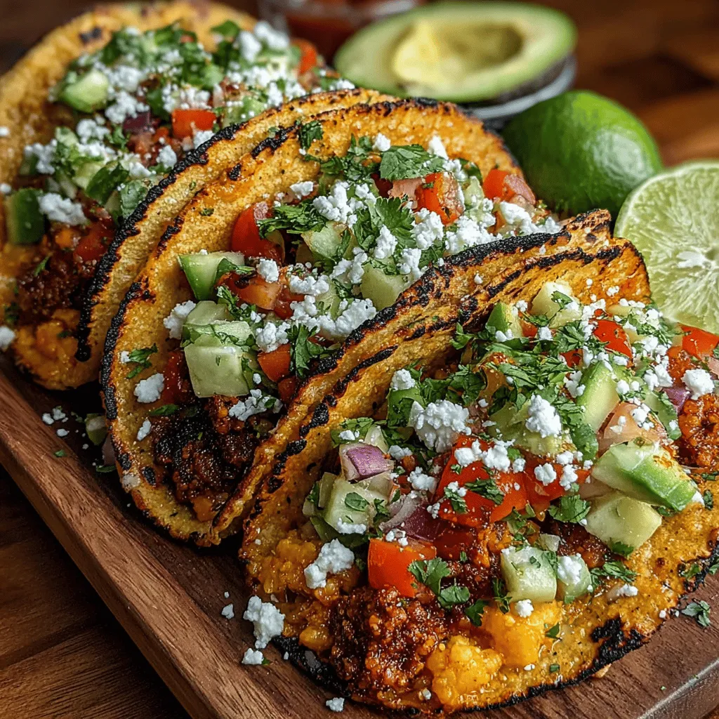 In today’s culinary landscape, plant-based recipes are gaining prominence, reflecting a growing awareness of health, environmental sustainability, and ethical eating. These dishes are not only beneficial for our health but also play a crucial role in reducing our carbon footprint. Among the myriad of plant-based options available, Eggplant & Cucumber Tacos stand out as a vibrant and flavorful choice that is sure to impress both seasoned vegetarians and those simply looking to incorporate more plant-based meals into their diet.