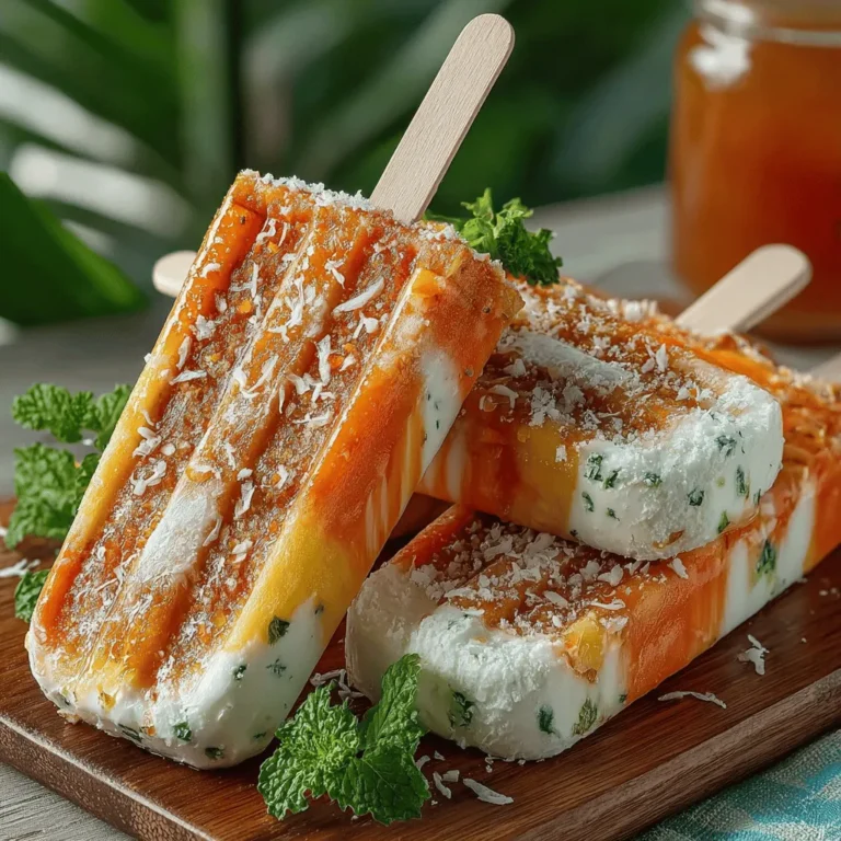 As summer approaches and the temperatures rise, the craving for refreshing treats often intensifies. While store-bought popsicles may be tempting, they frequently contain artificial flavors, excess sugars, and preservatives. Instead, consider making your own homemade popsicles—a deliciously healthy option that’s not only easy to prepare but also allows you to control the ingredients. One delightful recipe that perfectly embodies the spirit of a rejuvenating summer treat is Tropical Refreshing Carrot Pineapple Yogurt Pops.