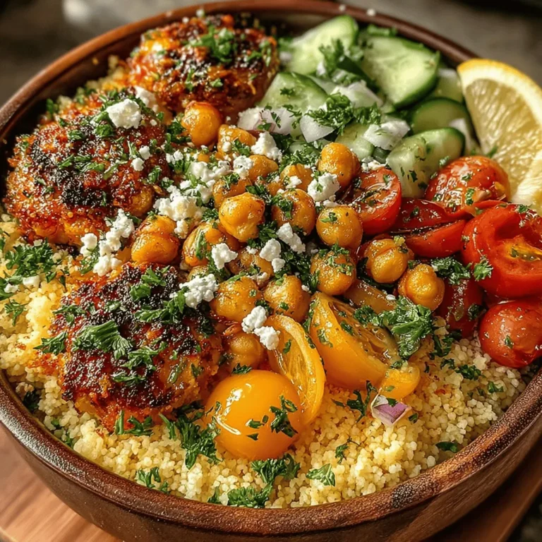 In the world of culinary delights, few dishes can rival the vibrancy and health benefits of Zesty Lemon Chickpea Couscous Bowls. This colorful meal not only tantalizes the taste buds with its refreshing flavors but also serves as a nourishing option packed with essential nutrients. Combining protein-rich chickpeas, fluffy couscous, and the zesty brightness of lemon, this dish is an ideal choice for anyone seeking to fuel their body with wholesome ingredients.