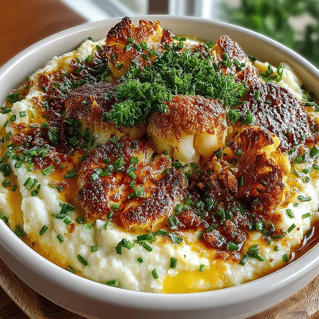 In recent years, cauliflower mash has emerged as a beloved alternative to traditional mashed potatoes, particularly among health-conscious eaters and those following low-carb or gluten-free diets. This creamy, velvety dish captures the essence of comfort food while offering a lighter, nutrient-dense option that doesn't skimp on flavor. At the heart of our Creamy Roasted Garlic Cauliflower Mash is the delightful combination of roasted garlic, which adds a rich, savory depth to the dish, elevating it from a simple side to a culinary experience.