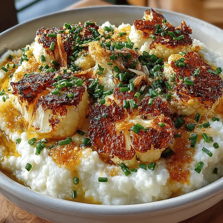 In recent years, cauliflower mash has emerged as a beloved alternative to traditional mashed potatoes, particularly among health-conscious eaters and those following low-carb or gluten-free diets. This creamy, velvety dish captures the essence of comfort food while offering a lighter, nutrient-dense option that doesn't skimp on flavor. At the heart of our Creamy Roasted Garlic Cauliflower Mash is the delightful combination of roasted garlic, which adds a rich, savory depth to the dish, elevating it from a simple side to a culinary experience.
