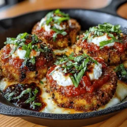 Mini Eggplant Parmesan Skillet Cups: A Culinary Delight