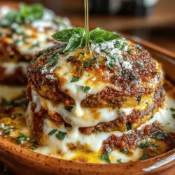 Eggplant Parmesan Zucchini Bake is a delightful dish that caters to both vegetarian and non-vegetarian palates. This recipe combines the hearty goodness of eggplant and zucchini, transforming them into a comforting casserole that showcases the rich flavors of Italian cuisine. Whether you're looking for a satisfying weeknight dinner or a crowd-pleasing dish for a gathering, this bake promises to be a hit. Its layers of tender vegetables, savory marinara sauce, and melted cheese create a mouthwatering experience that will leave everyone asking for seconds.