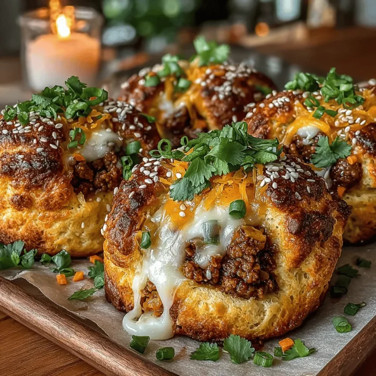 When it comes to delightful culinary creations, the Mini Chicken Teriyaki Biscuit Bakes stand out as a unique fusion of flavors that brings together the savory essence of teriyaki chicken wrapped in a flaky biscuit. This dish brilliantly marries the comforting familiarity of biscuit dough with the bold, sweet, and tangy notes of teriyaki sauce, making it a perfect crowd-pleaser. Whether you're hosting a casual get-together, looking for a quick snack, or seeking an easy weeknight dinner option, this recipe is designed to impress with minimal effort.