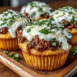 In the realm of innovative cooking, the Mini Eggplant Marinara Cupcakes stand out as a delightful fusion of traditional Italian cuisine and modern presentation. This recipe transforms the classic flavors of eggplant Parmesan and marinara sauce into a fun, bite-sized treat that is not only visually appealing but also packed with flavor. Imagine a tender cupcake made from fresh eggplant, brimming with a savory marinara sauce, and topped with melted cheese—a dish that is sure to impress guests at any gathering.