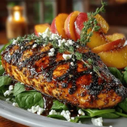 Peachy Paradise Grilled Chicken: A Culinary Delight