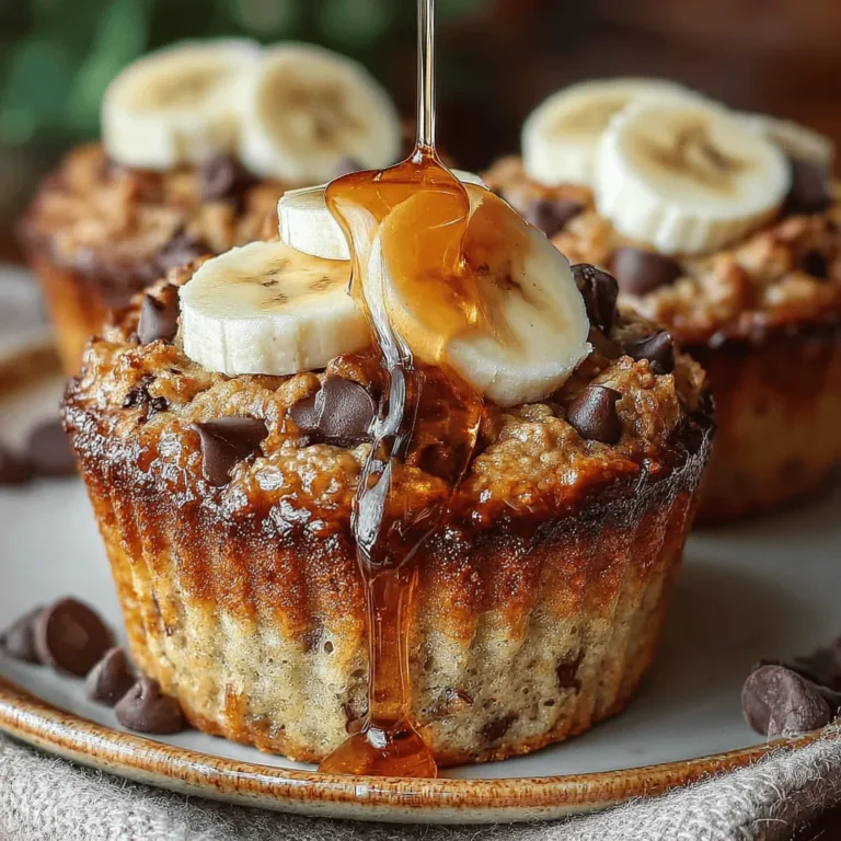 In the quest for a healthy breakfast that is both satisfying and delicious, Peanut Butter Banana Baked Oatmeal Cups stand out as a fantastic option. This recipe combines the rich flavors of peanut butter and bananas with the wholesome goodness of oats, creating a breakfast treat that not only tantalizes your taste buds but also fuels your body for the day ahead. Whether you are a busy professional, a parent on the go, or someone simply looking to enjoy a nutritious morning meal, these baked oatmeal cups offer convenience and flavor in one delightful package.