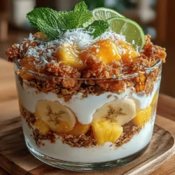 Imagine waking up to a burst of sunshine on your palate, where each spoonful of a Tropical Bliss Yogurt Parfait transports you to a serene beach with swaying palm trees and gentle ocean breezes. This delightful dish embodies the essence of tropical flavors, showcasing vibrant colors and an array of textures that make it a feast for the eyes and a treat for the senses. Not only is this parfait visually stunning, but it also offers a host of health benefits that make it an ideal choice for any meal of the day.