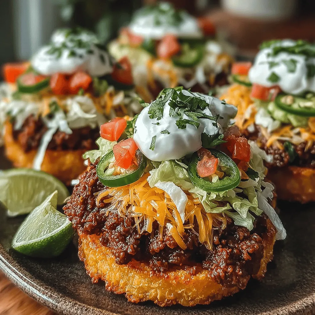When it comes to appetizers that pack a punch, Mini Taco Salad Bites stand out as a crowd-pleaser. These delightful little morsels encapsulate the beloved flavors of traditional taco fare in a convenient, bite-sized format, making them ideal for any occasion. Whether you're hosting a casual get-together, a festive celebration, or simply looking for a fun way to enjoy a taco night, these mini taco salad bites are sure to impress your guests with their vibrant colors and bold flavors.