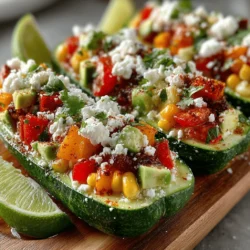 In the world of healthy eating, finding vibrant, nutritious snacks can be a delightful journey. Crunchy Veggie Boats offer a fresh, exciting way to enjoy a variety of vegetables while satisfying your cravings for something crunchy and flavorful. These delightful bites are not only visually appealing, with their vibrant colors and crisp textures, but they are also packed with essential nutrients that support a healthy lifestyle. Whether you are a health-conscious eater or simply looking to add more vegetables to your diet, these veggie boats serve as a perfect choice for a light snack or an appetizer at gatherings.