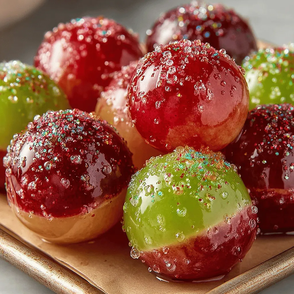 The concept of cotton candy grapes is a delightful innovation that has taken the snack world by storm. These unique grapes, which naturally taste like the classic carnival treat, combine the sweetness of fresh fruit with the nostalgic flavors of fairground cotton candy. The whimsical nature of this recipe captures the imagination, making it a fun project for both kids and adults alike. Whether you’re planning a party, looking for a unique treat for a family gathering, or simply wanting to add some flair to your snack time, this recipe offers a delightful twist that is sure to impress.
