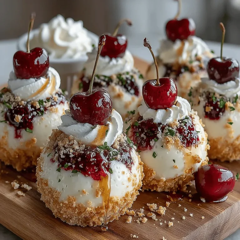 As the temperatures rise and the days lengthen, frozen desserts become an irresistible treat for many. From ice creams to sorbets, the joy of indulging in a chilled delight during the warmer months is universally loved. However, with the increasing awareness of health and wellness, many dessert enthusiasts are seeking lighter, healthier alternatives that don’t compromise on flavor. Enter Frozen Yogurt Cherry Pie Bombs—a delightful fusion of frozen yogurt and cherry pie that caters to both your sweet tooth and your health goals.